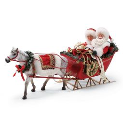 Possible Dreams Christmas Traditions One Horse Open Sleigh