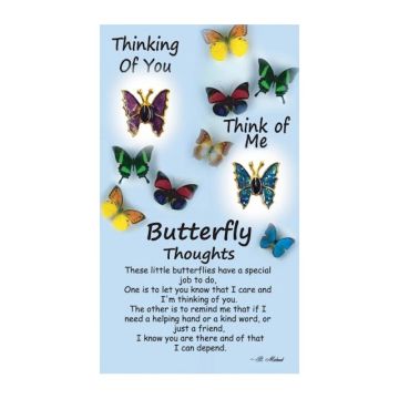 Thoughtful Little Angels Butterfly Thoughts Pins