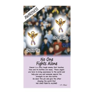 Thoughtful Little Angels No One Fights Alone Pins