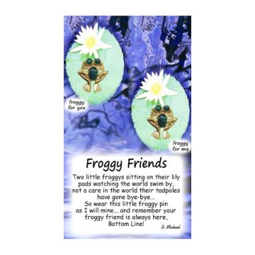 Thoughtful Little Angels Froggy Friends Pins