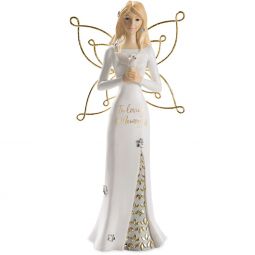 Pavilion Gift Butterfly Whispers Memory Angel Holding a Dove