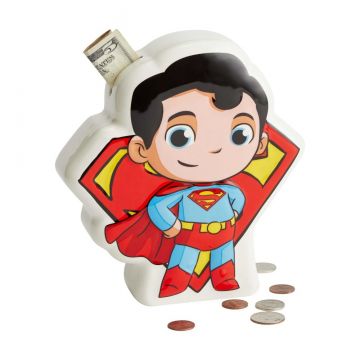 Department 56 DC Comics Superfriends Superman Coin Bank