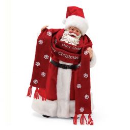 Possible Dreams Christmas Traditions Bundled Up Clothtique Santa