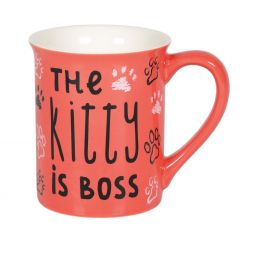 Our Name Is Mud Kitty Is Boss Mug