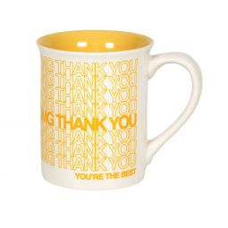 Our Name Is Mud Thank You Repeat Mug