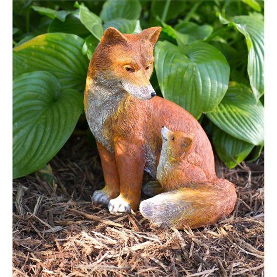 New Creative Fox Garden Statue Fitzula S Gift Shop