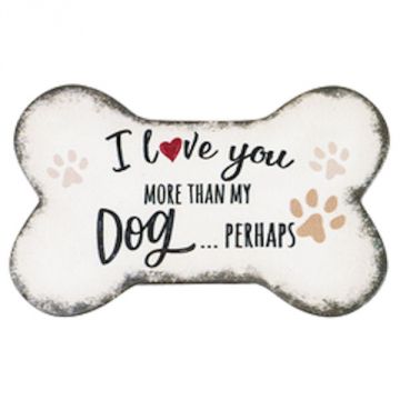 Ganz Paws & Kisses I Love You More Than My Dog...Perhaps Magnet