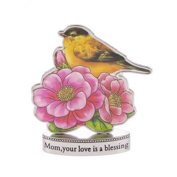 Ganz Birds and Flowers Mom, your love is a blessing Mini Figurine