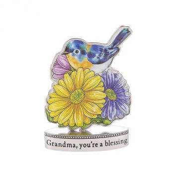Ganz Birds and Flowers Grandma, you are a blessing Mini Figurine