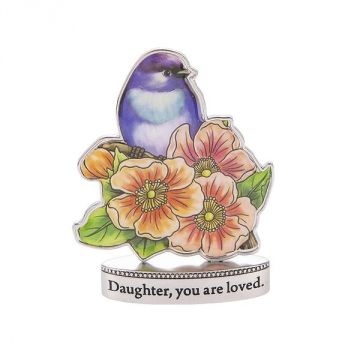 Ganz Birds and Flowers Daughter, you are loved Mini Figurine