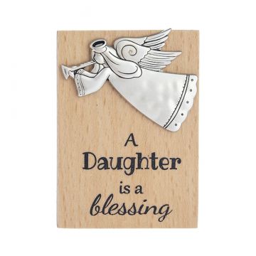 Ganz A Daughter is a blessing Magnet Plaque