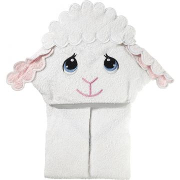 Precious Moments Luffie Lamb Hooded Towel