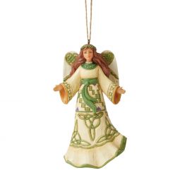 Heartwood Creek Miracles From Moors To Mountains Irish Angel Ornament