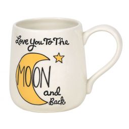 Our Name Is Mud Love to Moon Engraved Mug