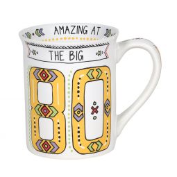 Our Name Is Mud 80th Birthday Cuppa Doodle Mug