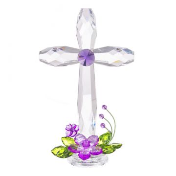 Ganz Crystal Expressions Standing Floral Cross
