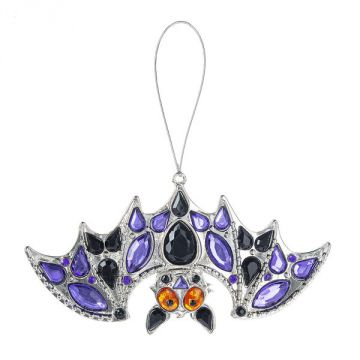 Ganz Crystal Expressions Bat Ornament - Purple