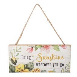 Ganz Spring Morning Sign - Bring Sunshine Wherever You Go