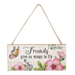 Ganz Spring Morning Sign - Friends Give Us Wings To Fly