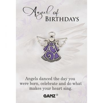 Ganz Your Special Angel - Angel of Birthdays Pin