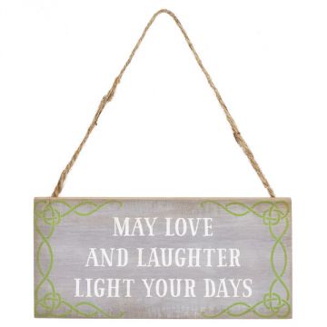 Ganz Irish Blessing Sign - May Love And Laughter Light Your Days