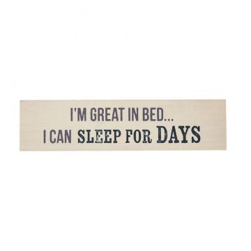 Ganz Nap Time Magnet - I'm Great In Bed... I Can Sleep For Days
