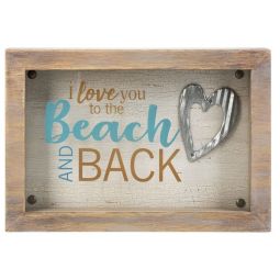 Ganz Sea of Love Shadow Box - I Love You To The Beach and Back