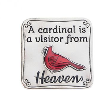 Ganz A Cardinal is a Visitor from Heaven Charm
