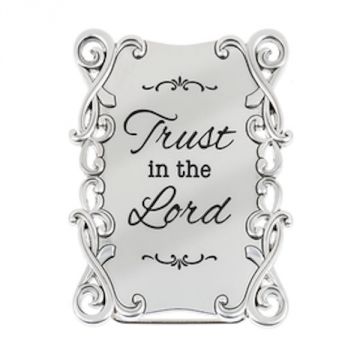 Ganz Mini Message Magnet Plaque - Trust in the Lord