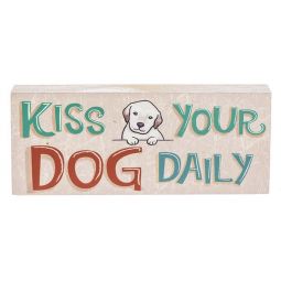 Ganz Kiss Your Dog Plaque