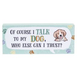 Ganz Dog Talk Plaque