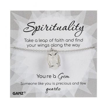 Ganz You're a Gem Necklace - Quartz - Spirituality