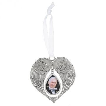 Ganz Forever In Our Hearts Memorial Photo Ornament
