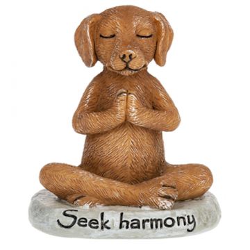 Ganz Zen Dog Figurine - Seek Harmony