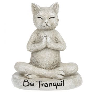 Ganz Zen Cat Figurine - Be Tranquil