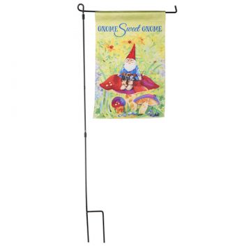Ganz Gnome Sweet Gnome Garden Flag