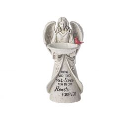 Ganz Memorial Angel Bird Feeder - Those Who Touch Our Lives