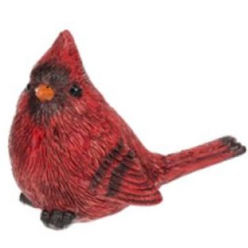 Ganz Cardinal Looking Right Figurine