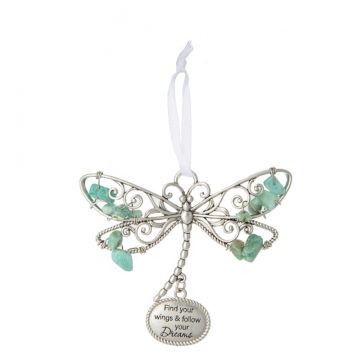 Ganz Garden Dragonfly Ornament - Find Your Wings & Follow Your Dreams