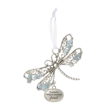 Ganz Garden Dragonfly Ornament - Thanks For Being An Amazing Friend