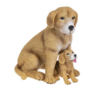 Ganz Mommy and Baby Figurine - Dog