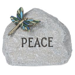 Ganz Dragonfly Garden Rock - Peace