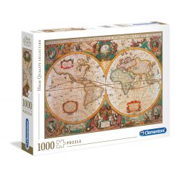 Clementoni High Quality Collection Antique Map 1000 Piece Puzzle