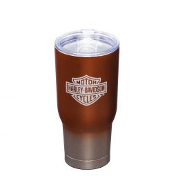 Evergreen Harley-Davidson 32 oz Electroplated Tumbler with Lid