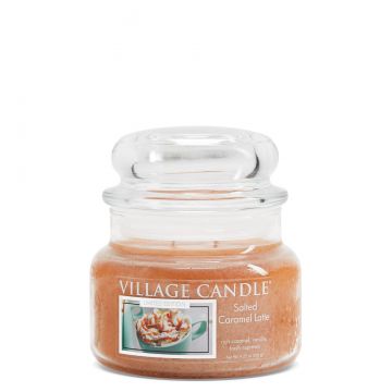 Village Candle Salted Caramel Latte - Small Apothecary Candle