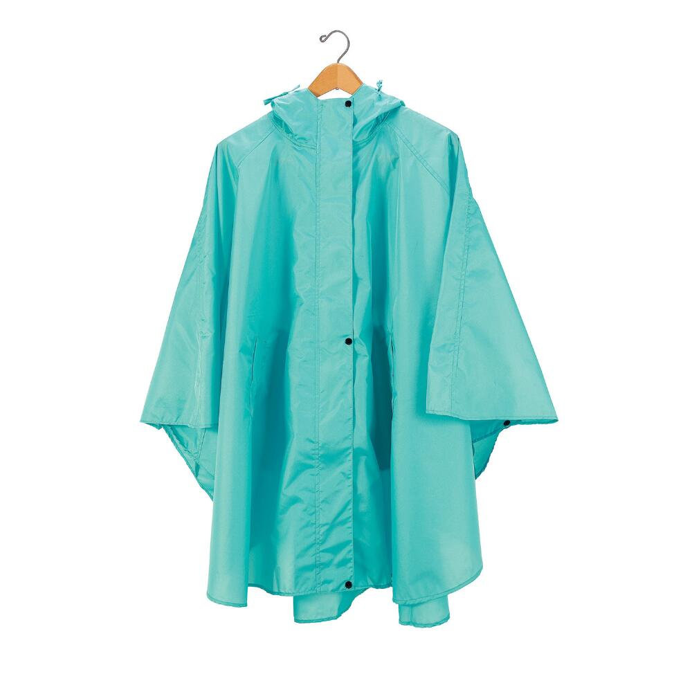Fitzula's Gift Shop: Quotes by Izzy and Oliver Sea Blue Rain Poncho