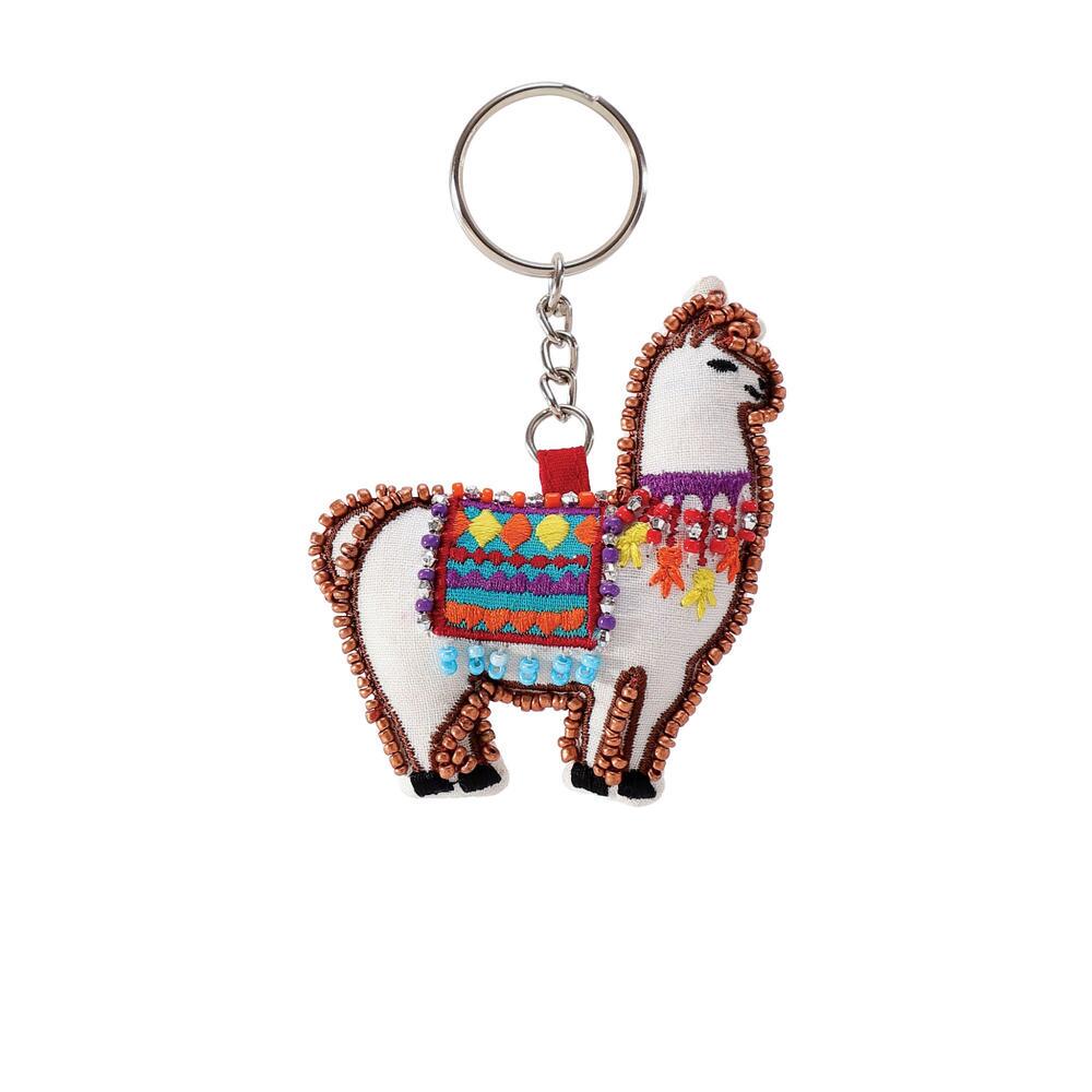 Fitzula's Gift Shop: Quotes by Izzy and Oliver Llama Key Chain