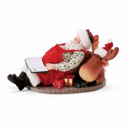 Possible Dreams Christmas Traditions Moose Snooze Clothtique Santa