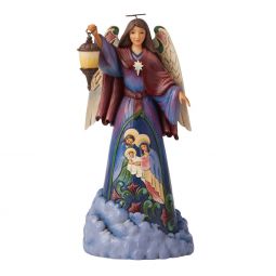 Heartwood Creek Nativity Angel Holding Lantern Figurine