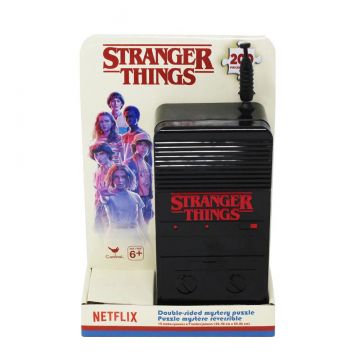 Spin Master Stranger Things 200 Piece Double-Sided Jigsaw Puzzle